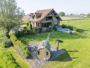 Cozy 4-Bedroom Chalet with Outdoor Spa in Zottegem